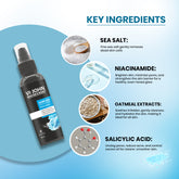 VI-JOHN Master Stroke Calming Aqua Sea Mineral Fights Acne & Pimple, Skin Brightening Face Wash  (100 ml) - Vijohnkart.com